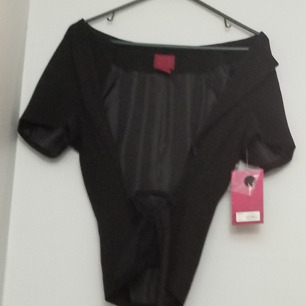 212 collection belted short selves jacket
